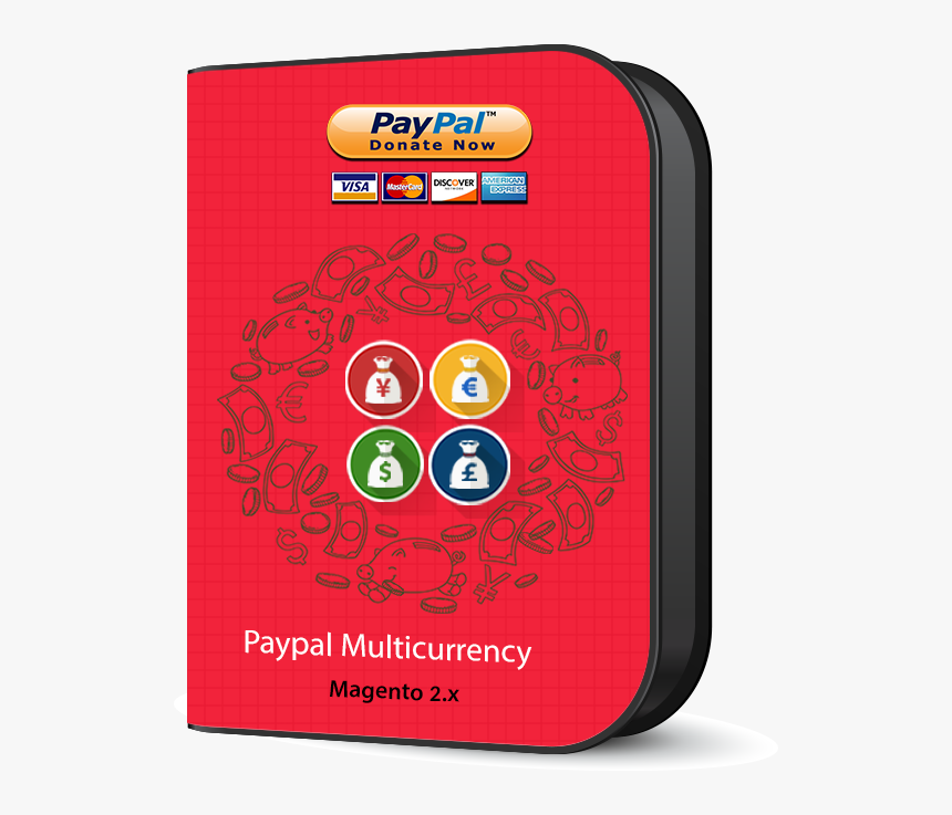 Paypal Multicurrency Magento - Paypal, HD Png Download, Free Download