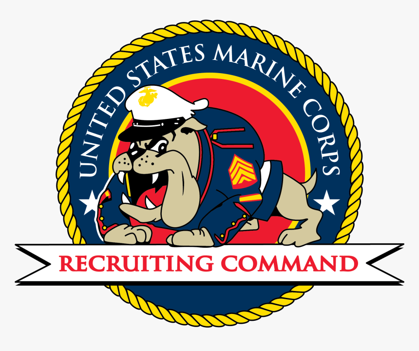 United States Marine Corps Recruiting Command Hd Png Download Kindpng - usmc emblem roblox