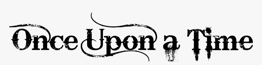 Once Upon A Time Logo Png - Once Upon A Time The Words, Transparent Png, Free Download