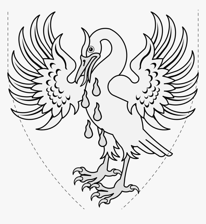 Heraldic Pelican, HD Png Download, Free Download