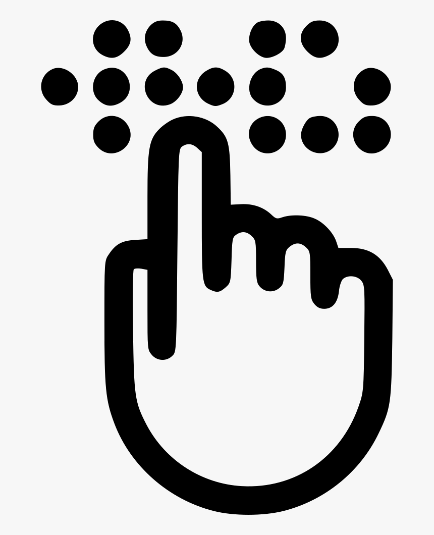 Braille Icon Clipart, HD Png Download, Free Download