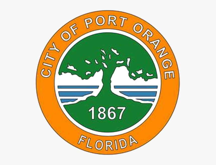 Seal Of Port Orange, Florida - Port Orange, HD Png Download, Free Download