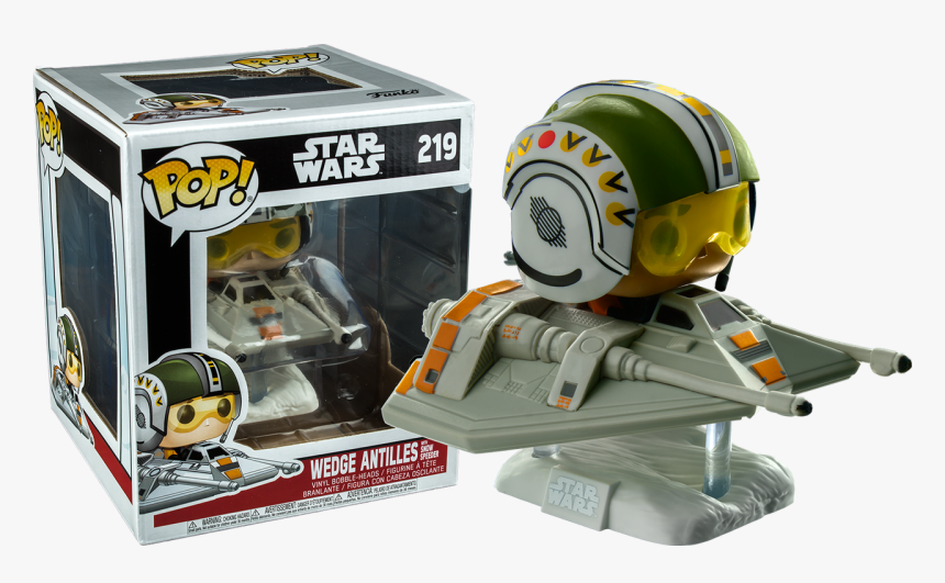 Wedge Antilles With Snowspeeder Deluxe Us Exclusive - Wedge Antilles Funko Pop, HD Png Download, Free Download