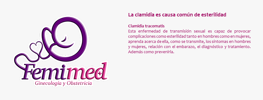 ﷯la Clamidia Es Causa Común De Esterilidad Clamidia, HD Png Download, Free Download