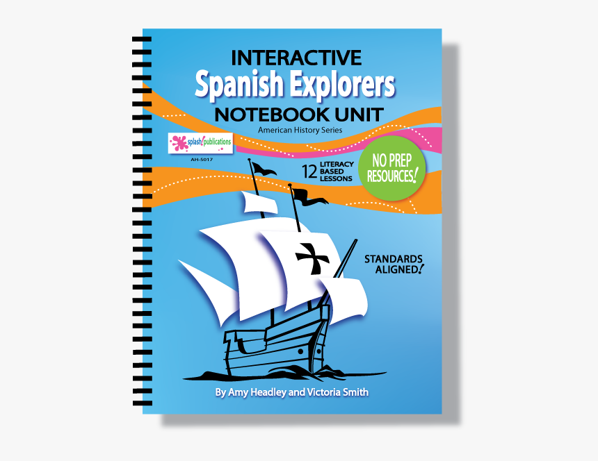 Spanish Explorers Interactive Notebook Unit - Interactive Notebook Boat, HD Png Download, Free Download