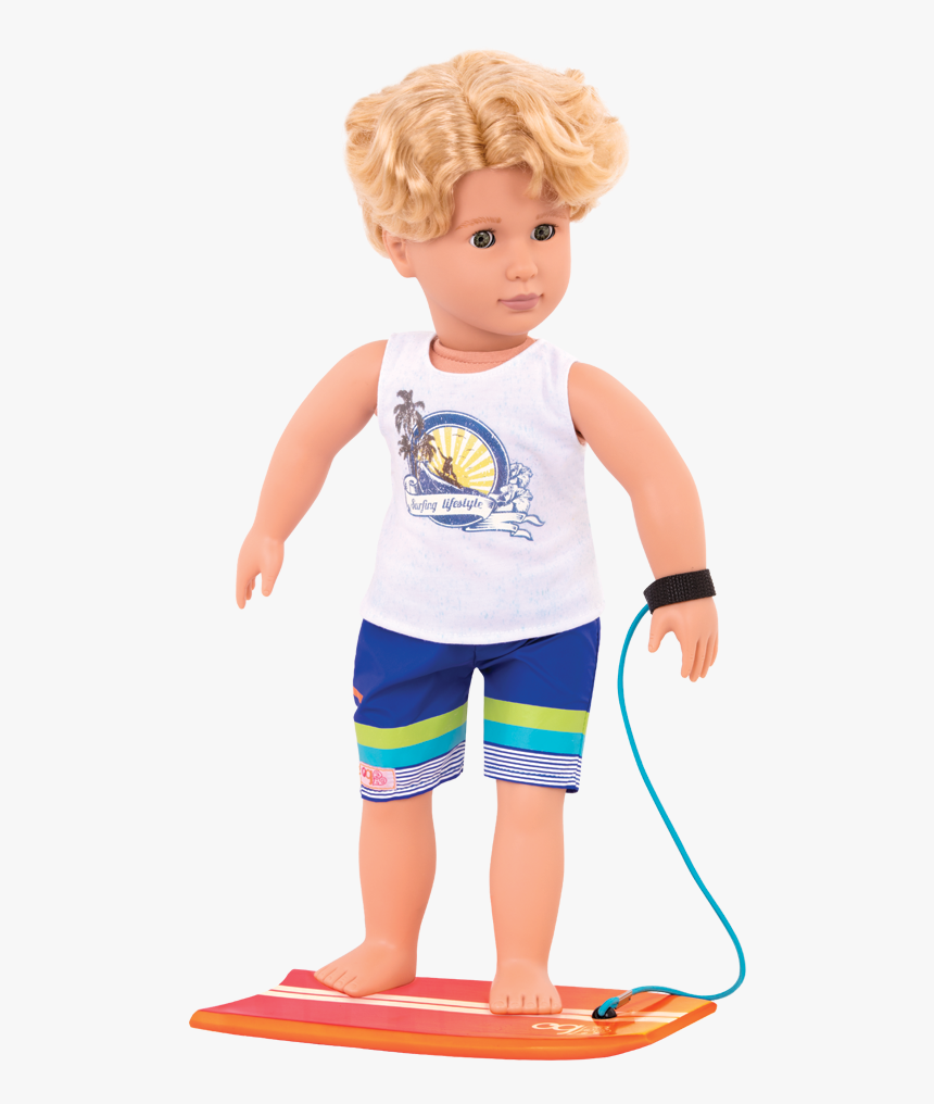 Gabe Standing On Surfboard - Our Generation Gabe, HD Png Download, Free Download