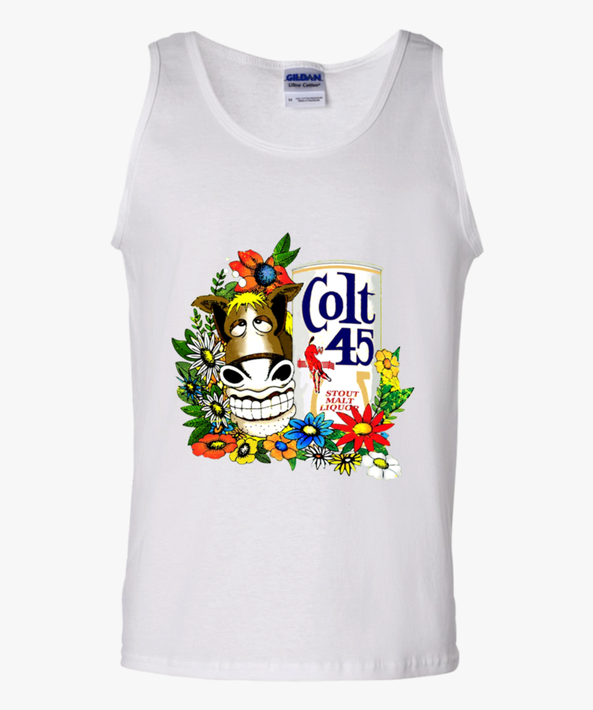 Donkey Jeff Spicoli Colt 45 Tank Top Donkey Colt 45 - Gucci Bugs Bunny T Shirt White, HD Png Download, Free Download