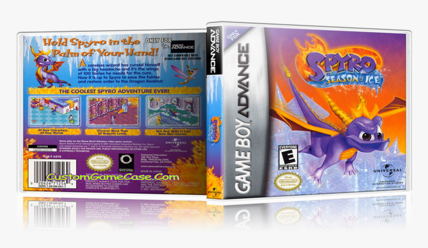 Spyro 2 Season Of Ice - Spyro Season Of Ice Gba, HD Png Download, Free Download