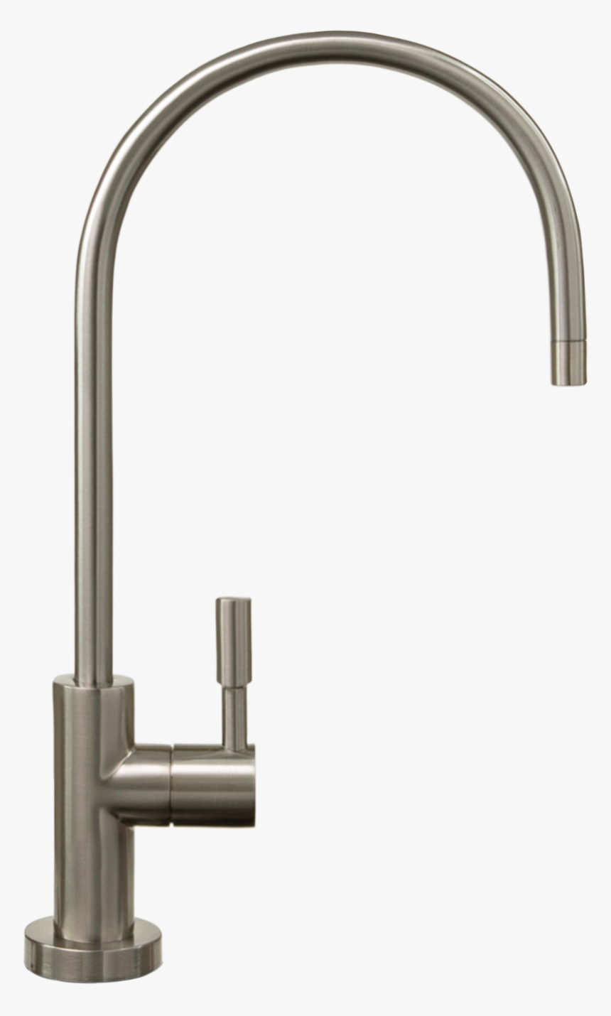 Brushed Nickle Faucet That Connects To Under The Counter - Tap, HD Png Download, Free Download