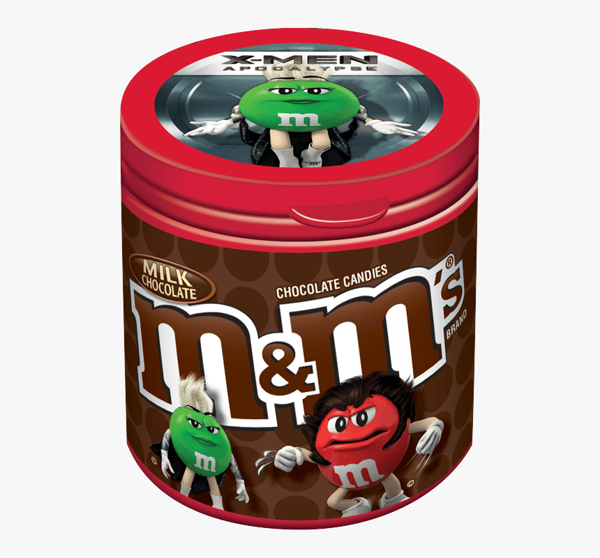 2016 Mms Xmen Mm Mc Sngl 1 - M&ms Milk Chocolate 10.7 Oz, HD Png Download, Free Download