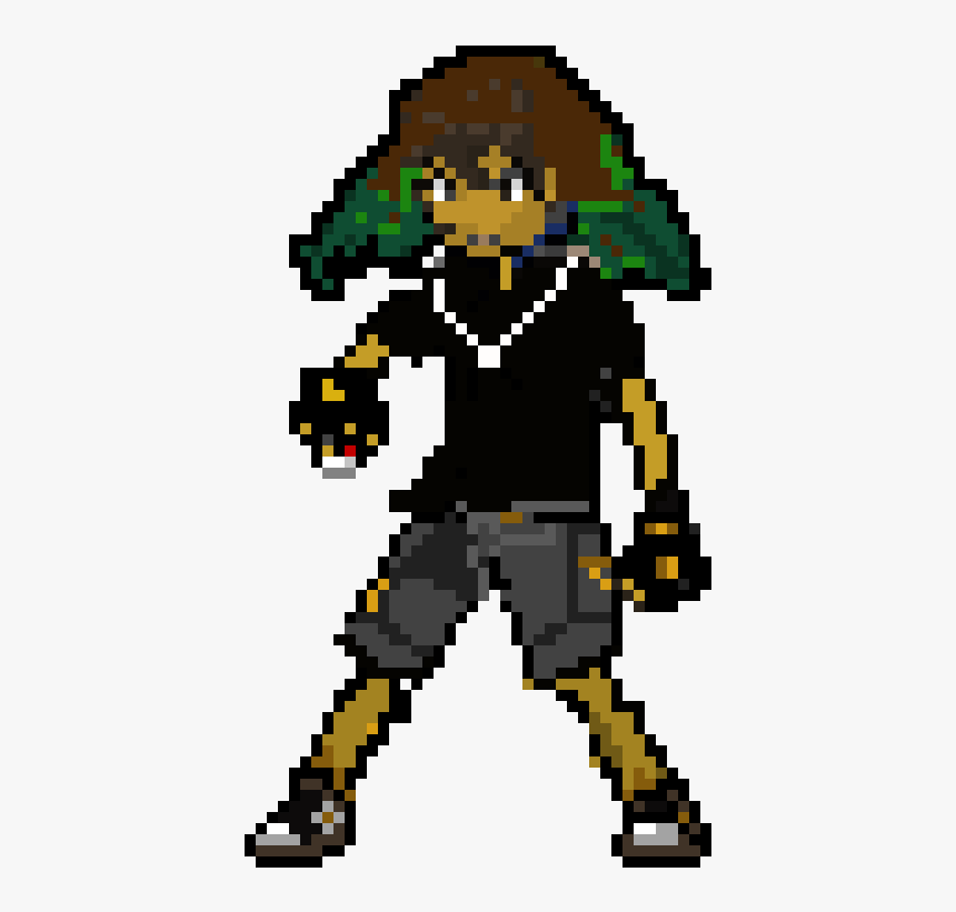 Pokemon Trainer Sprite , Png Download - Cartoon, Transparent Png, Free Download