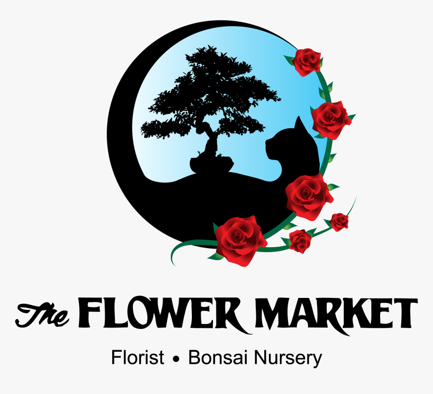 The Flower Market - Illustration, HD Png Download, Free Download