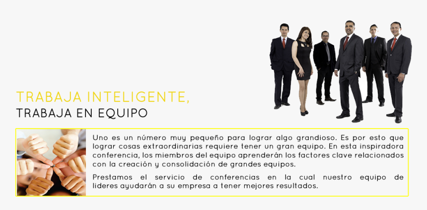 Trabajo En Equipo - Formal Wear, HD Png Download, Free Download