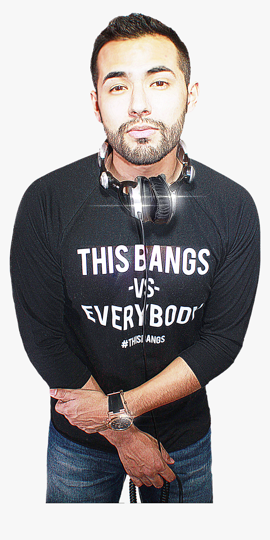 Image Of This Bangs Vs Baseball Tee - Album Cover, HD Png Download, Free Download