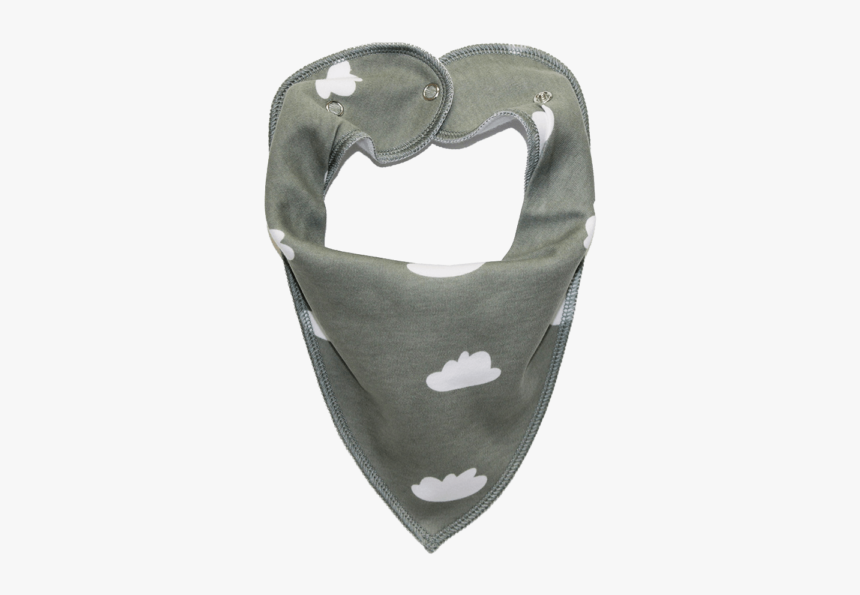 Grey Cloud Print Dog Bandana - Face Mask, HD Png Download - kindpng