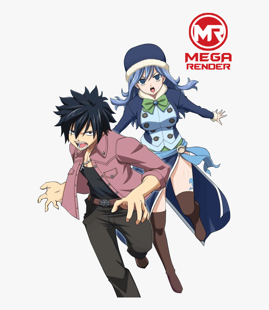 Gray Y Juvia Anime, HD Png Download, Free Download