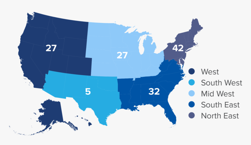 Us Map - Good Samaritan Law Map, HD Png Download, Free Download