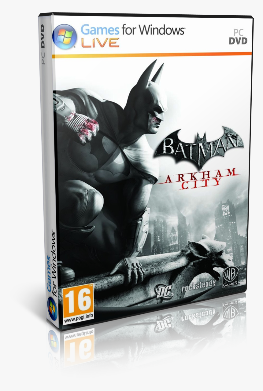 Batman Arkham City Xbox 360 Rgh, HD Png Download - kindpng