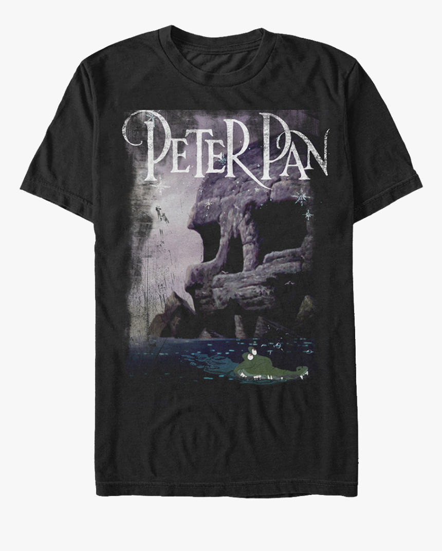 Peter Pan Skull Rock T-shirt - Peter Pan (2000), HD Png Download, Free Download