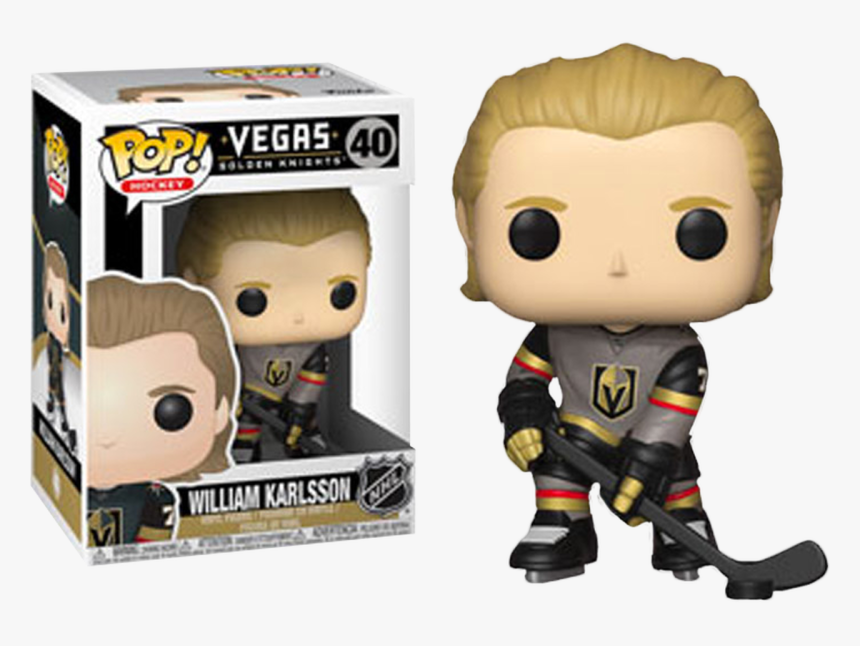 William Karlsson Las Vegas Golden Knights Pop Vinyl - Pop Nhl Vegas Golden Knights William Karlsson, HD Png Download, Free Download