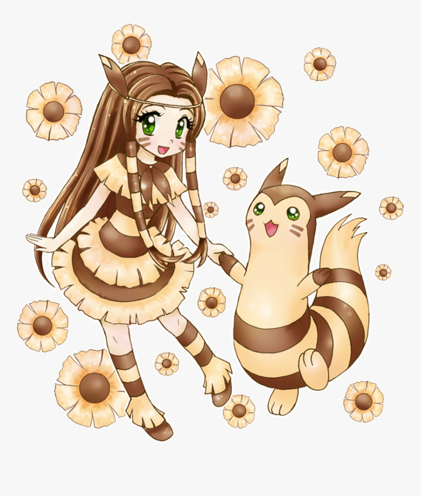 Vp/ - Pokemon Furret Human Form, HD Png Download, Free Download