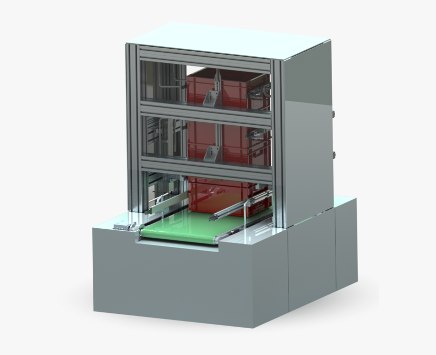 Case Stacker With Linear Motors By Schneider Electric - Cupboard, HD Png Download, Free Download