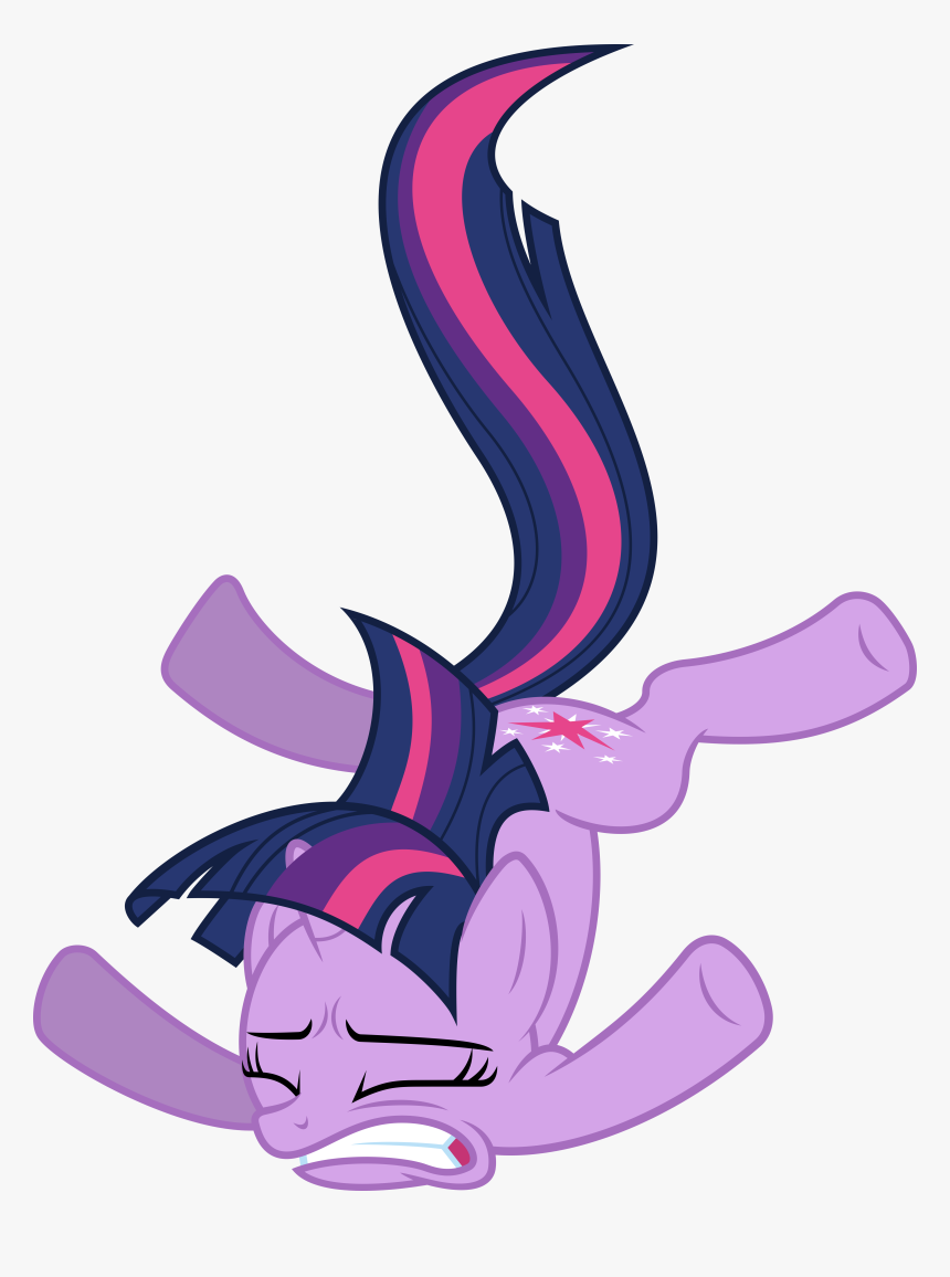 Falling Vector Cartoon - My Little Pony Twilight Sparkle Falling, HD Png Download, Free Download