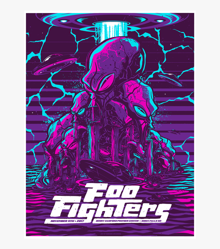 Foo Fighters Tour Poster 2019, HD Png Download, Free Download