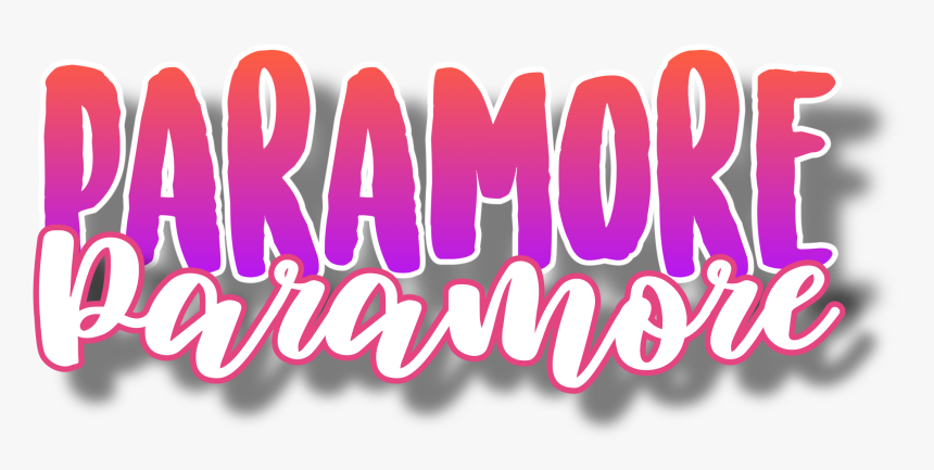 #paramore #freetoedit - Calligraphy, HD Png Download, Free Download