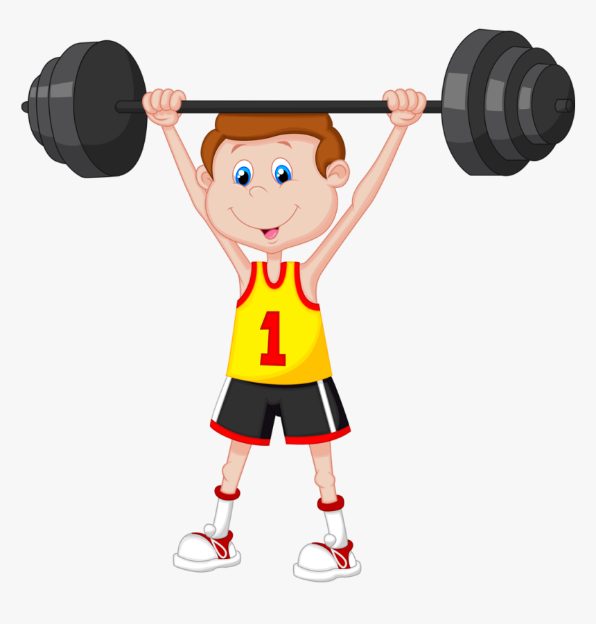 Png Pinterest Clip - Weight Lifting Cartoon, Transparent Png, Free Download