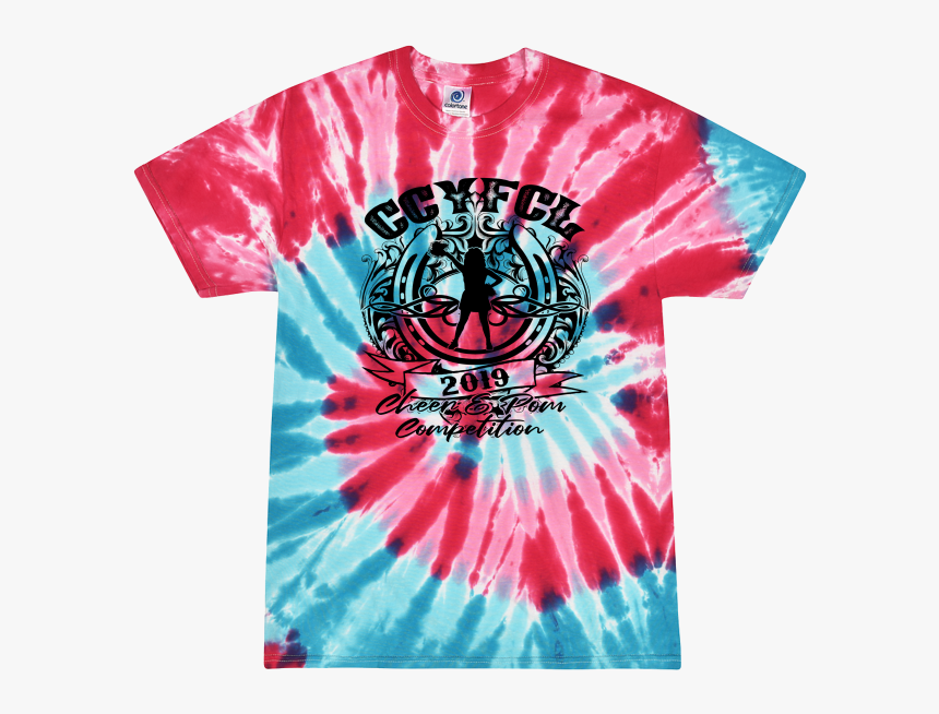 Ccyfcl 2019 Cheer Competition Tie Dye - Tie-dye, HD Png Download - kindpng