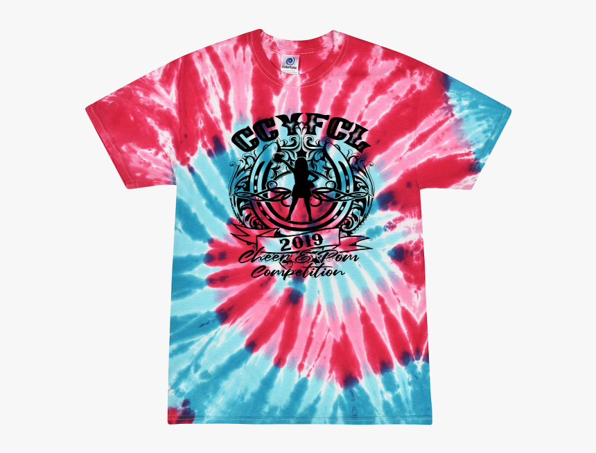 Ccyfcl 2019 Cheer Competition Tie Dye - Tie-dye, HD Png Download, Free Download