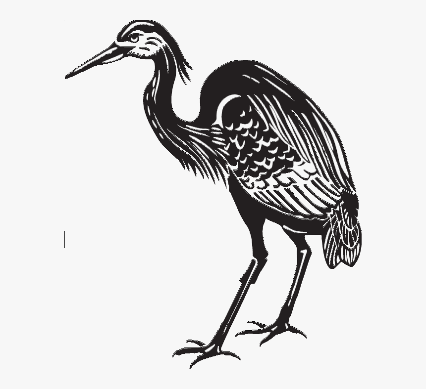 Heron Vector Great Blue - Heron Clip Art, HD Png Download, Free Download