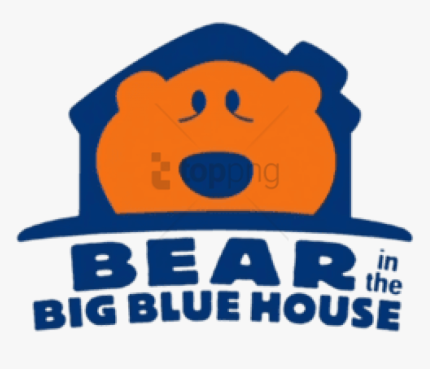 Free Png Download Bear In The Big Blue House Logo Clipart - Bear Inthe Big Blue House, Transparent Png, Free Download