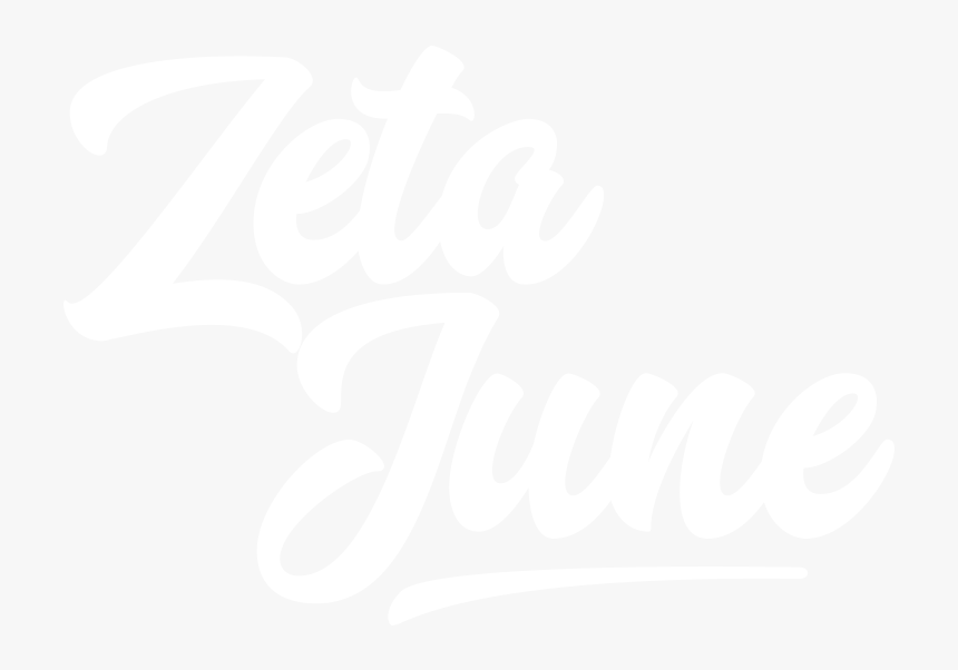 Zeta June - Calligraphy, HD Png Download, Free Download