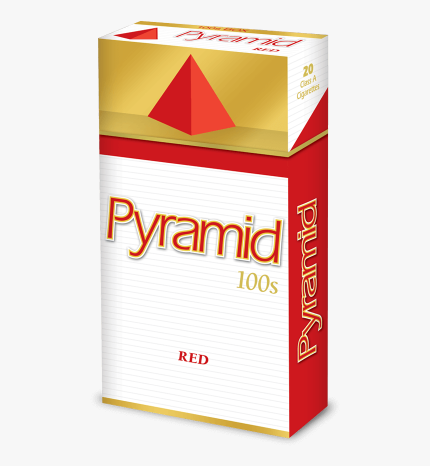 Pyramid 100s Red - Pyramid Full Flavor 100, HD Png Download, Free Download