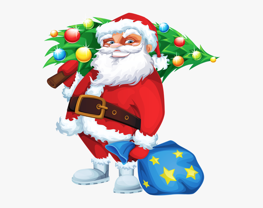 Fireplace Clipart Santa - Santa Claus Cdr, HD Png Download, Free Download