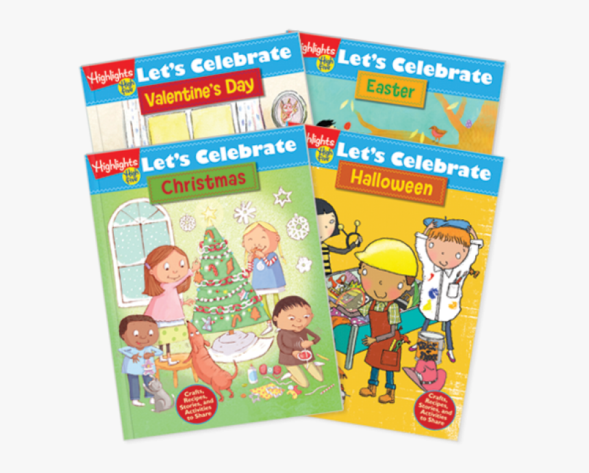 Let"s Celebrate Activity Books, 4-book Set - Educational Toy, HD Png Download, Free Download