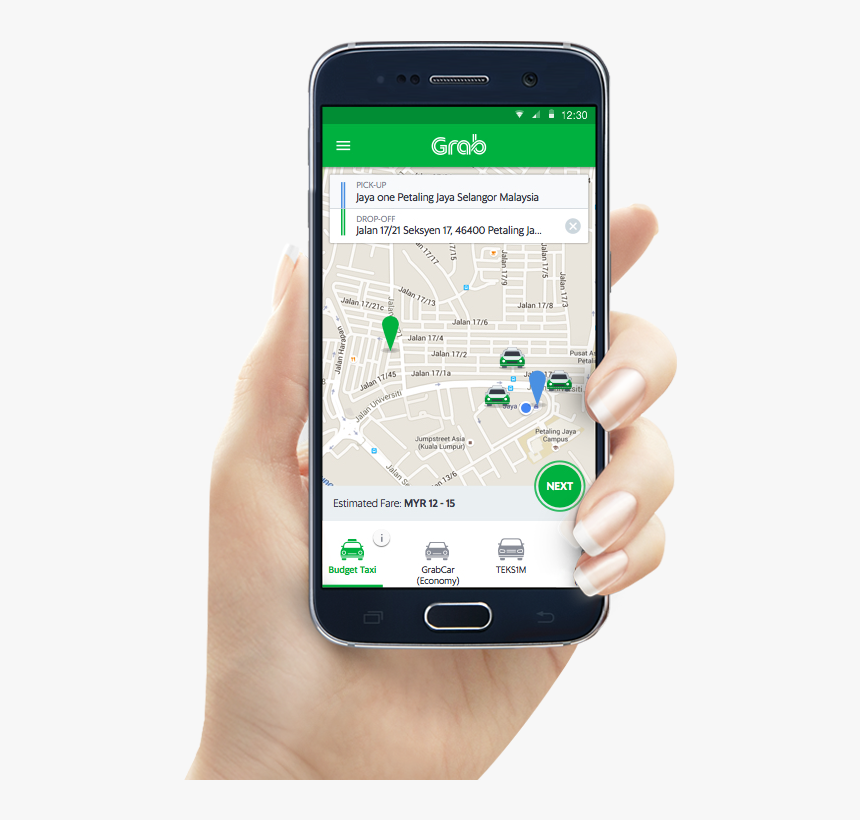 Grab App, HD Png Download, Free Download