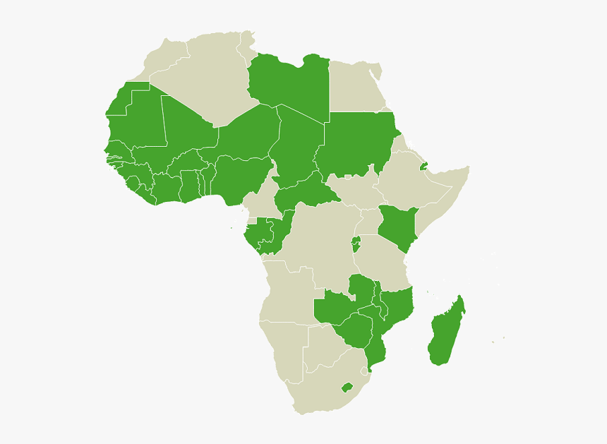 Transparent African Map Png, Png Download, Free Download