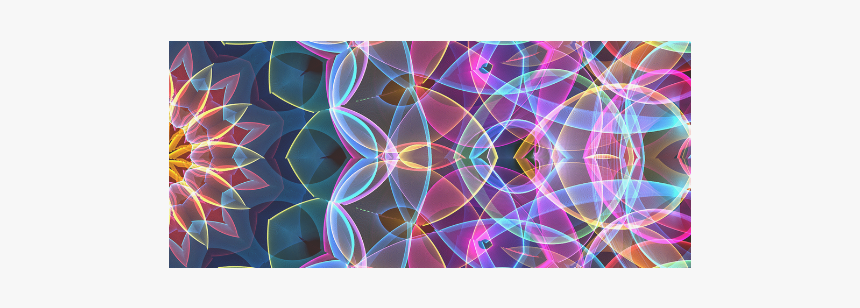 Rainbow Bubbles Mandala Abstract Art Manchester Sports - Patchwork, HD Png Download, Free Download