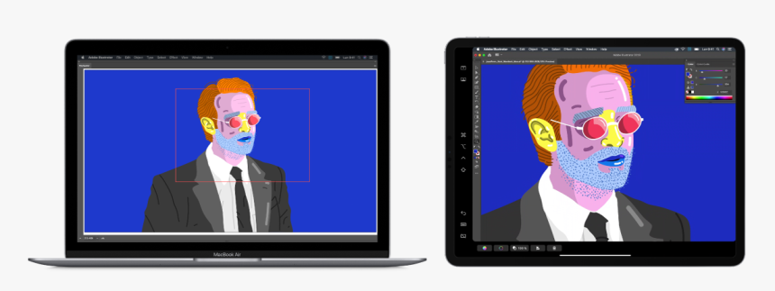La Pantalla De Un Mac Junto A La Pantalla De Un Ipad - Sidecar Apple, HD Png Download, Free Download