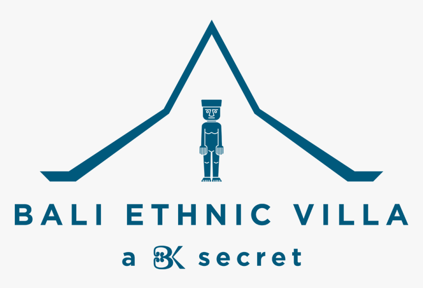 Bali Ethnic Villa Estate Blue Logo - Graphic Design, HD Png Download, Free Download