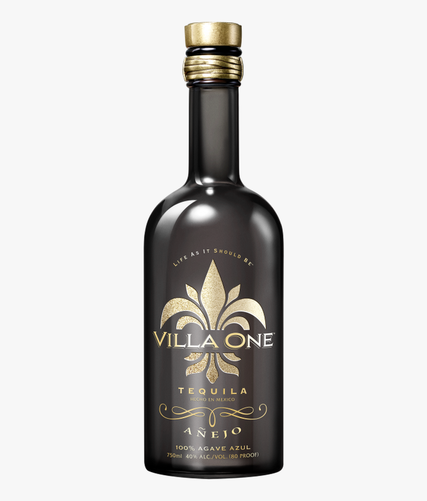 Villa One Añejo Tequila 750ml - Villa One Tequila Anejo, HD Png Download, Free Download