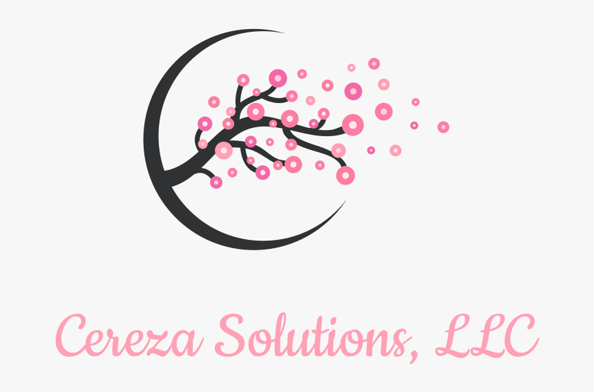 Cereza Solutions, Llc Logo - Cherry Blossom Logo Design, HD Png Download, Free Download