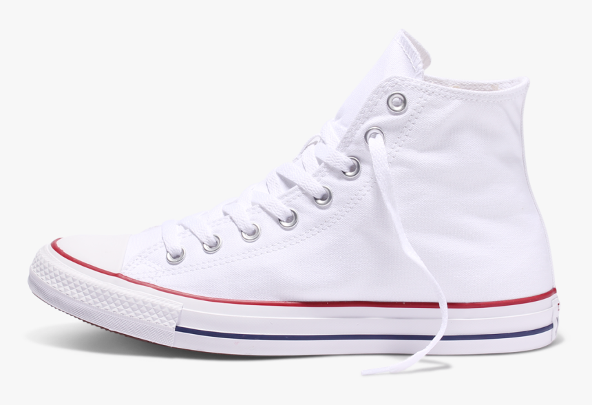 All Star Traditional Hi Top White Canvas - Walking Shoe, HD Png Download, Free Download