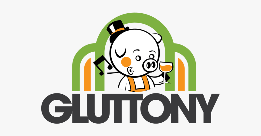 Scaled Gluttony Pig Text Final Cmyk - Gluttony Adelaide Fringe 2020, HD Png Download, Free Download