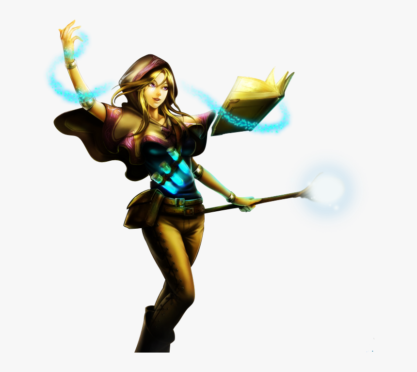 Sorceress Lux Skin - League Of Legends Sorceress Png, Transparent Png, Free Download