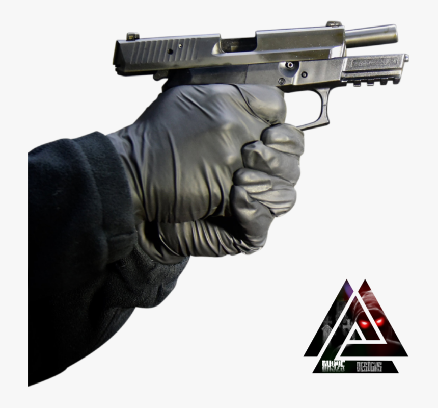 Transparent Gun In Hand Clipart - Airsoft Gun, HD Png Download, Free Download