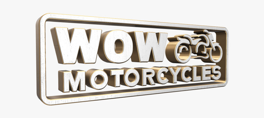 Wow Motorcycles - Signage, HD Png Download, Free Download